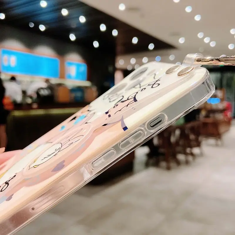 Disney Desmini Kawaii mobile phone case suitable for 15PROMAX 15 14PROMAX 13 Cartoon cute mobile phone case gift wholesale