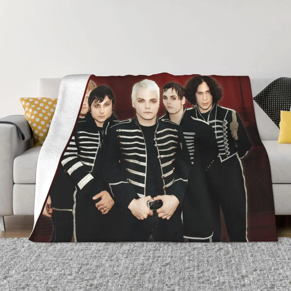 

My Chemical Romance Band 001649, одеяло, одеяло с принтом, одеяла для пар, одеяла и пледы, пледы