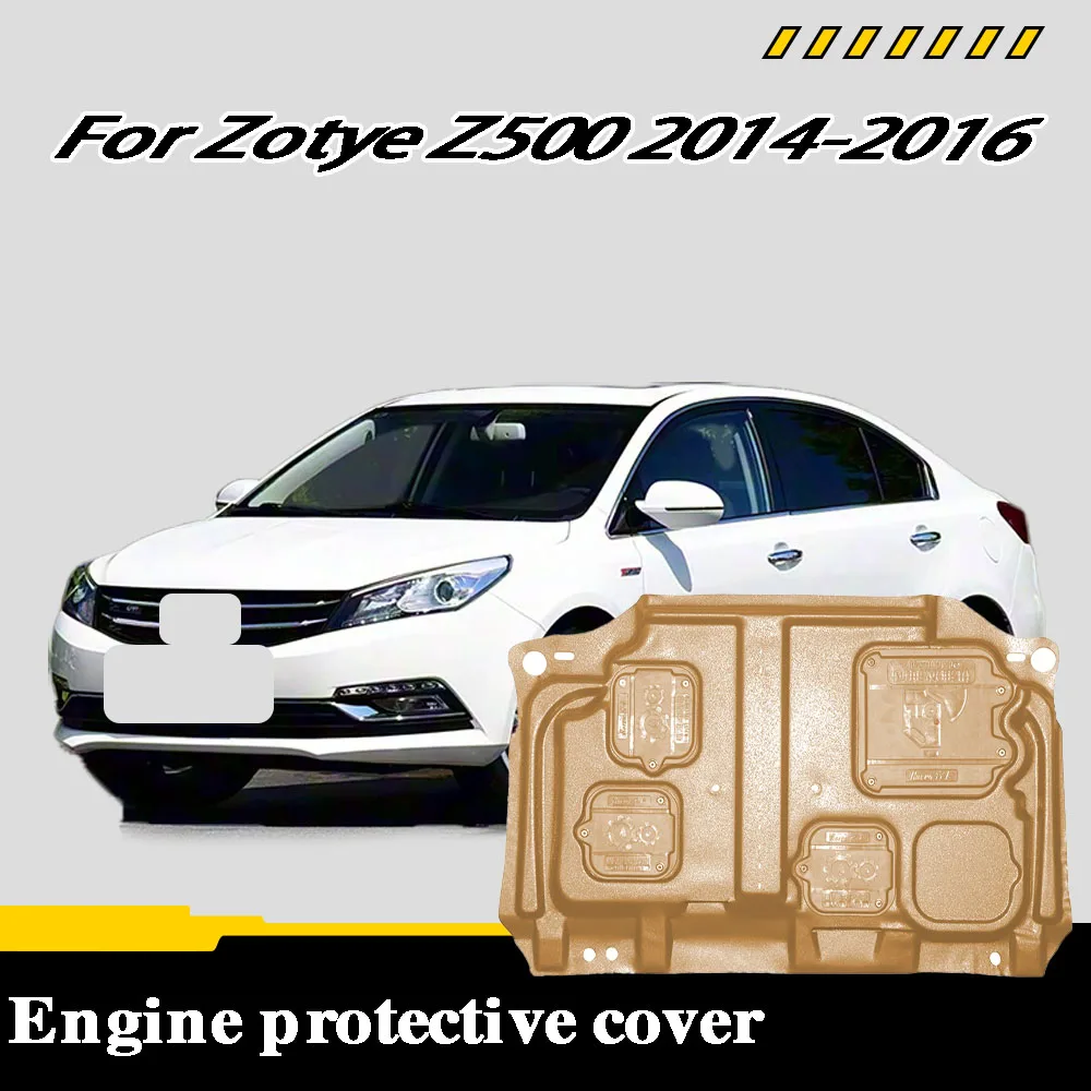 

Engine splash guard suitable For Zotye Z500 2014-2016 1.5T providing undercarriage protection.
