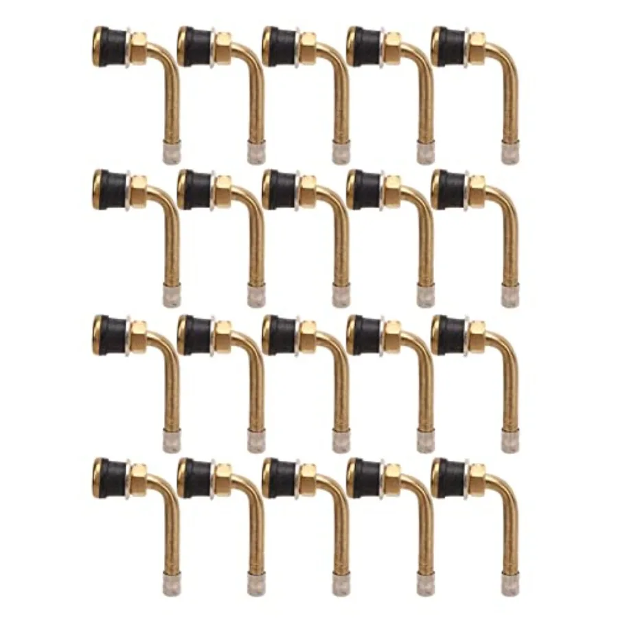 

20 шт. 90-градусных удлинителей ниппелей TR570C из меди, устойчивые к царапинам, для шин