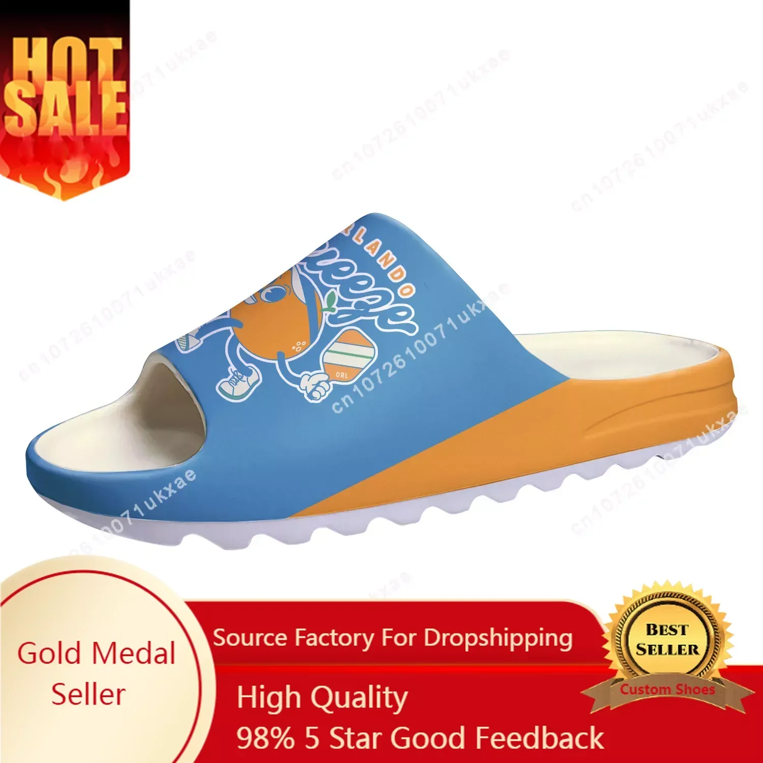 

ORLANDO SQUEEZE pickleball Soft Sole Sllipers Home Clogs Customized Step On Water Shoes Mens Womens Teenager Step in Sandals