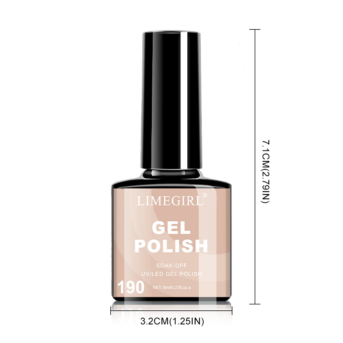 라이메걸 4개입/세트 젤 네일 폴리쉬 글리터 핑크 UV LED 세미 퍼머넌트 젤 소크 오프 바니쉬 네일 아트 DIY 매니큐어 네일 폴리쉬 키트