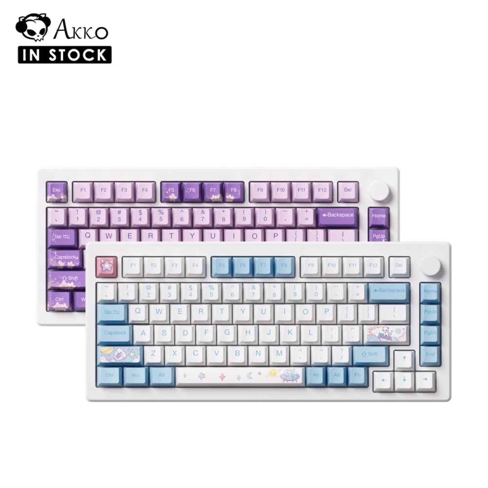 Akko MOD007-HE PC Rapid Trigger Mechanical Keyboard with Magnetic Switch RGB Hot Swap USB Type-C Wired Gaming Keyboard Gasket