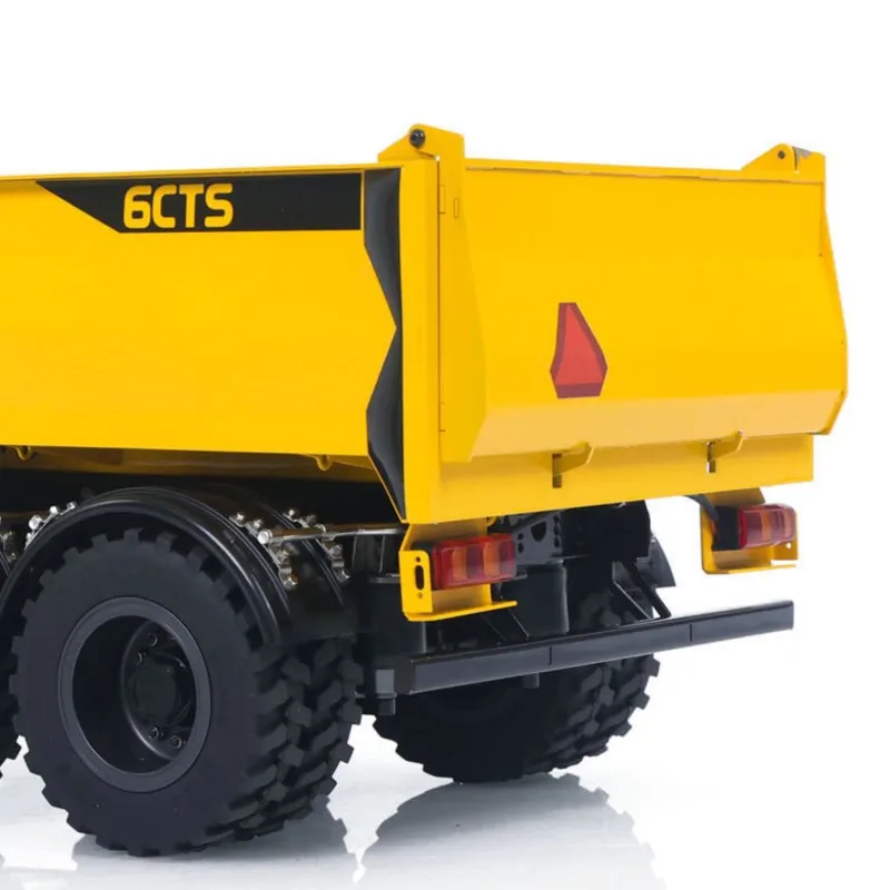 

1:14 металлический 2 оси гидравлический самосвал прицеп комплект режущая модель для LR914 радиоуправляемый экскаватор строительная машина RC модель экскаватора