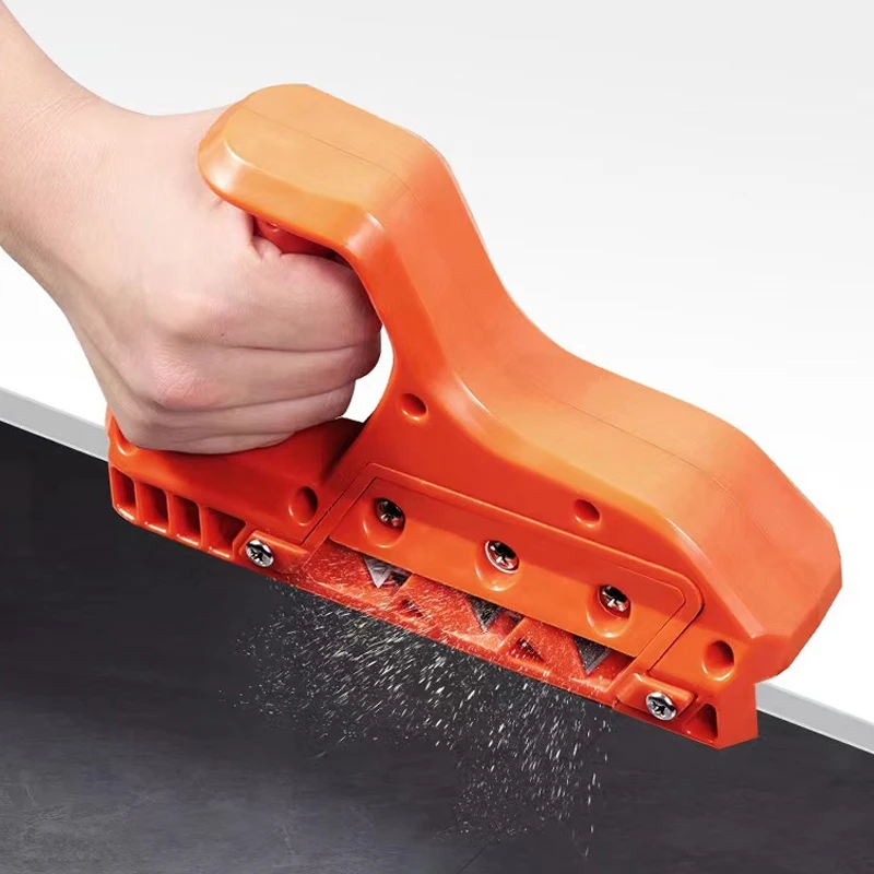 45/60 องศา Plasterboard Quick เครื่องตัด Chamfering Planer Hand Plane Cork Board Drywall Edge Chamfer ช่างไม้ Trimmer เครื่องมือ