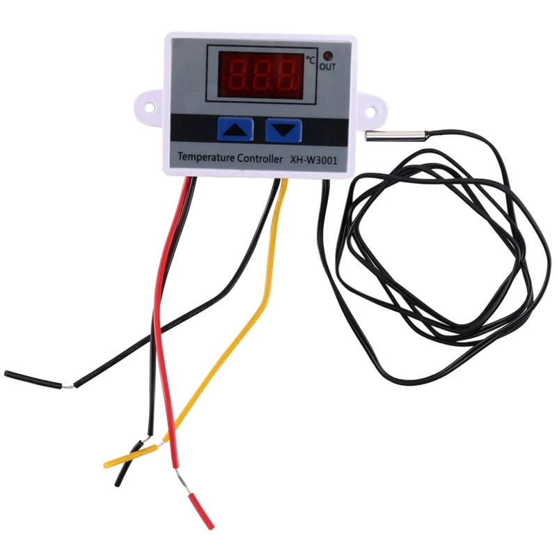 10a AC110-220V Digitale Led Temperatuurregelaar XH-W3001 Voor Incubator Koeling Verwarmingsschakelaar Thermostaat Ntc Sensor