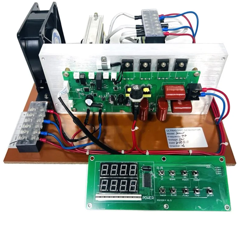 3000W Ultrasonic Generator Control Board For Industrial Printhead DPF Block Parts Automotive Engine Cleaning Machine