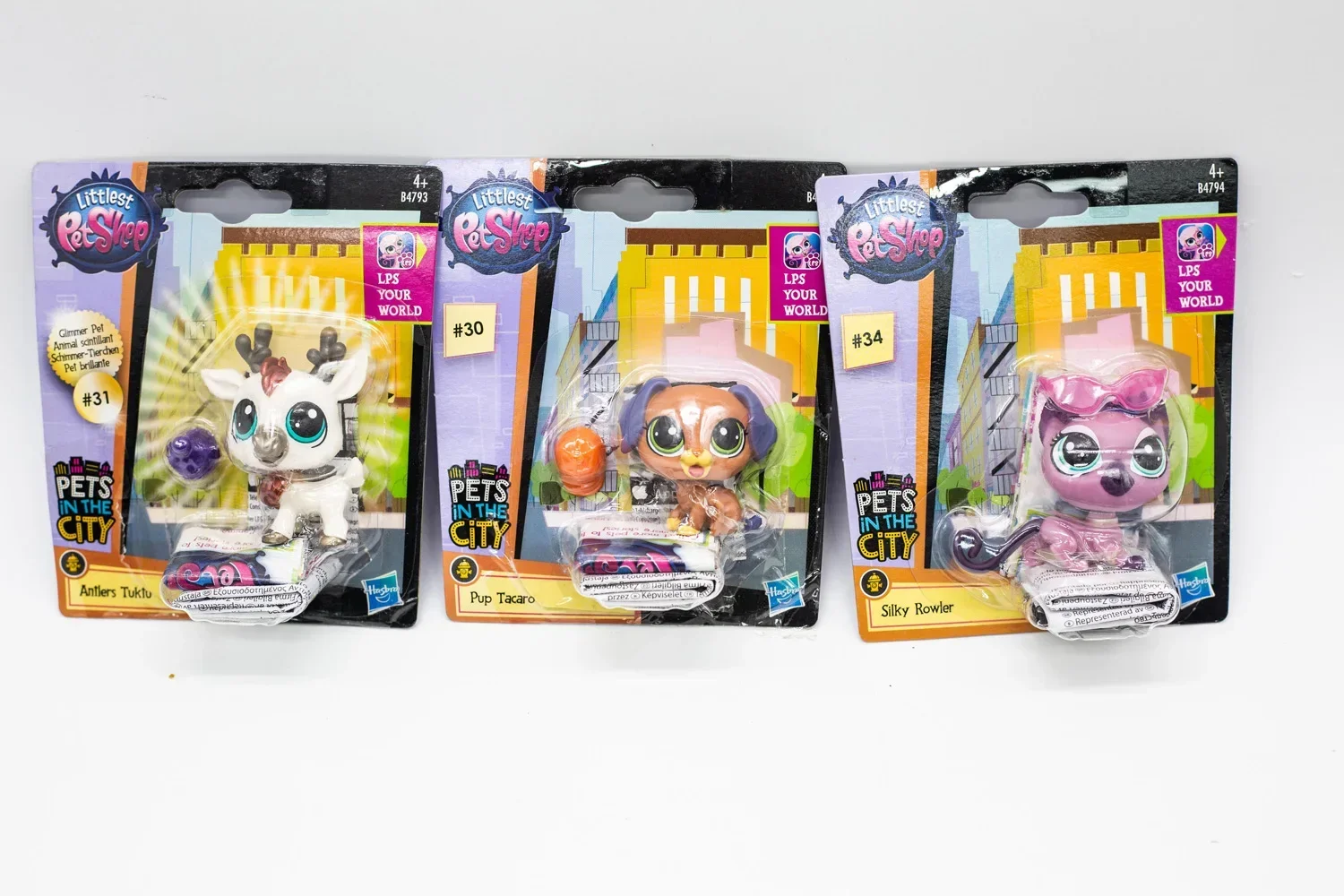 Echte Original Hasbro Littlest Pet Shop Anime Figuren Kawaii Tier Haustiere Sammlung Ornament Spielzeug Geschenke für Kinder