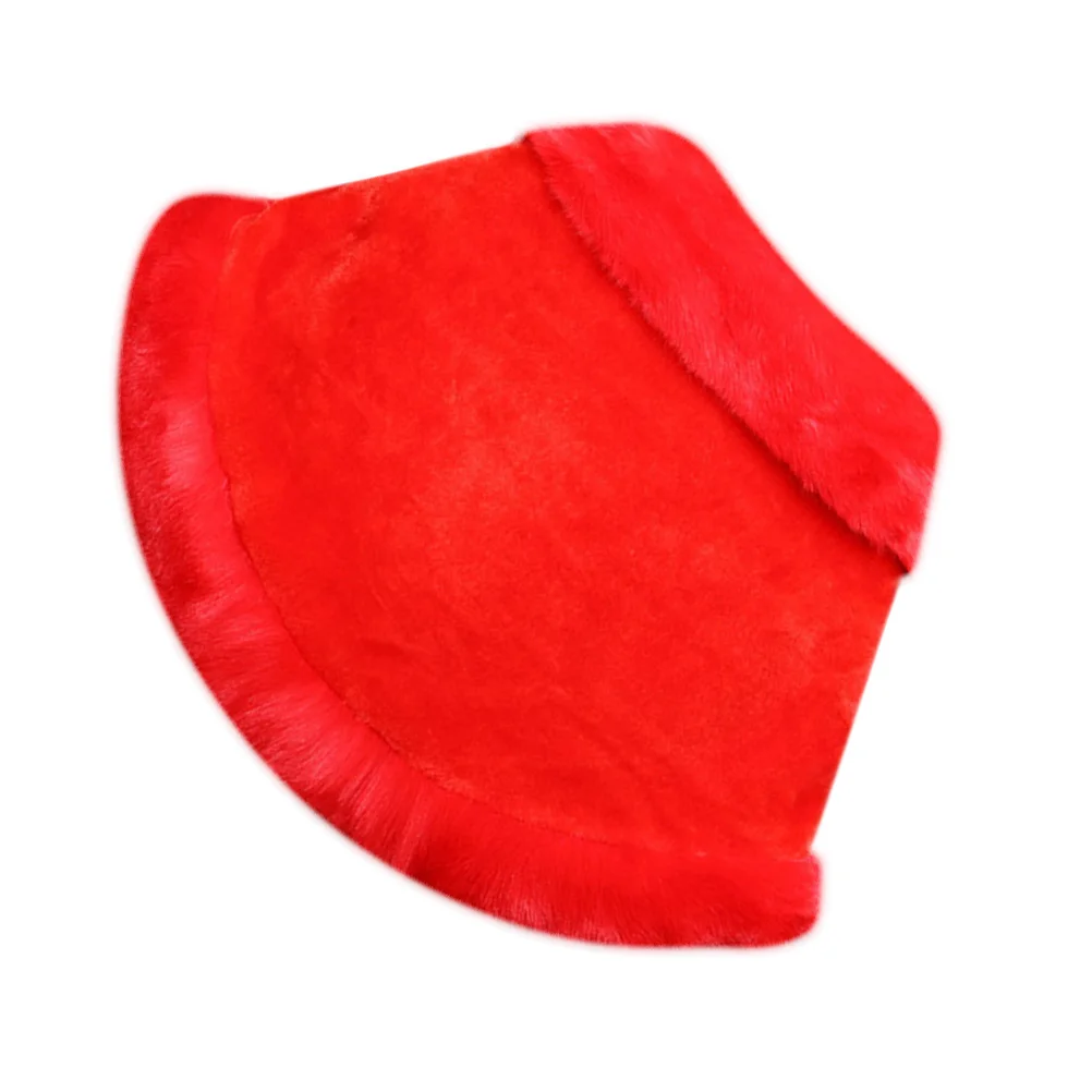 

Shawl Warm Winter Scarf For Women Elegant Wedding Party Wrap Fashionable Cape Tippet Bridal Accessory Red