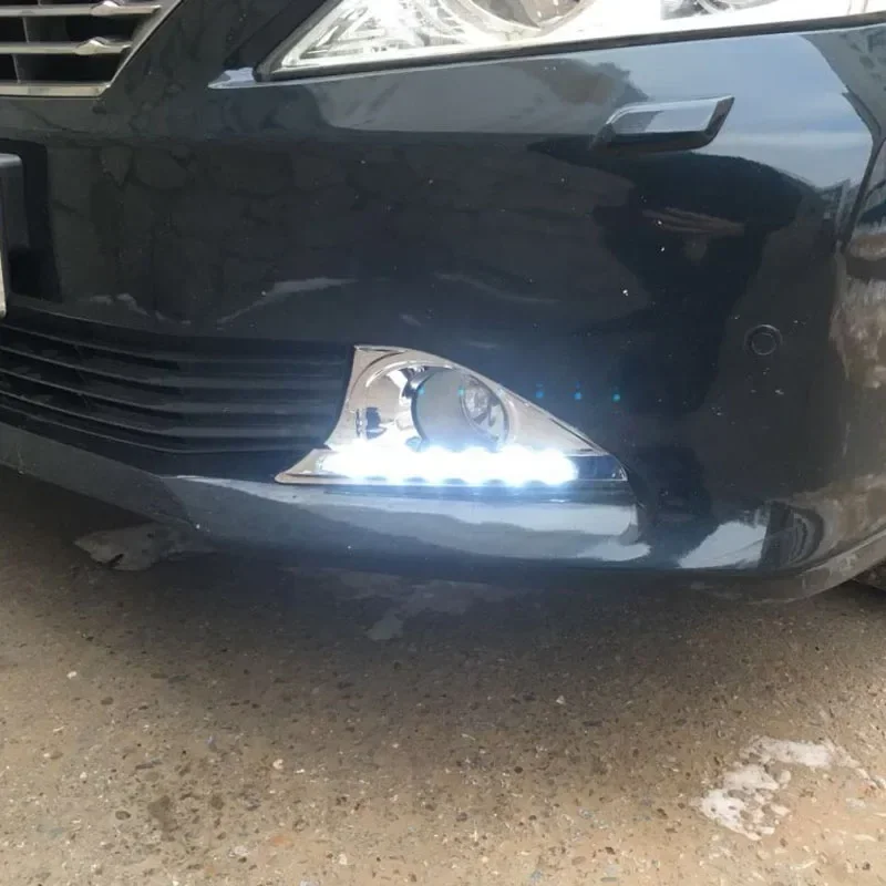 

For Toyota Camry 2012 2013 2014 LED Daylights Turn Signal DRL Car LED Daytime Running Light Auto Foglamps