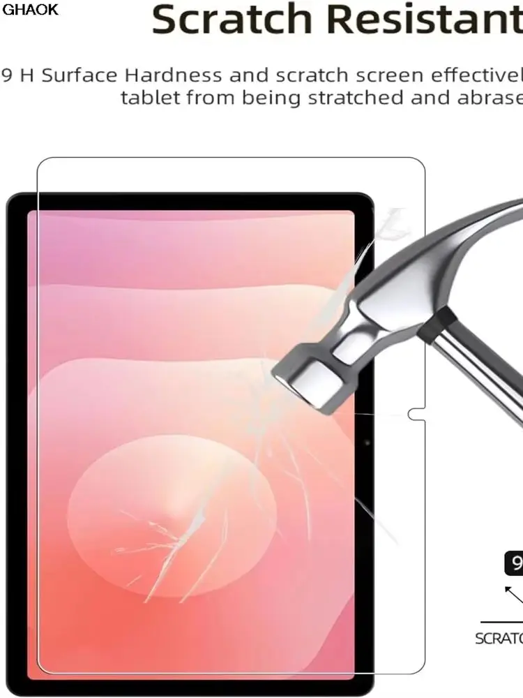 Szkło Hartowane na Ekran Xiaomi Pad 7 Pro 11.2 cala, Folia Ochronna na Tablet MI Pad 7 2024, Odporna na Zarysowania, HD Przezroczysta — zdjęcie produktu 7