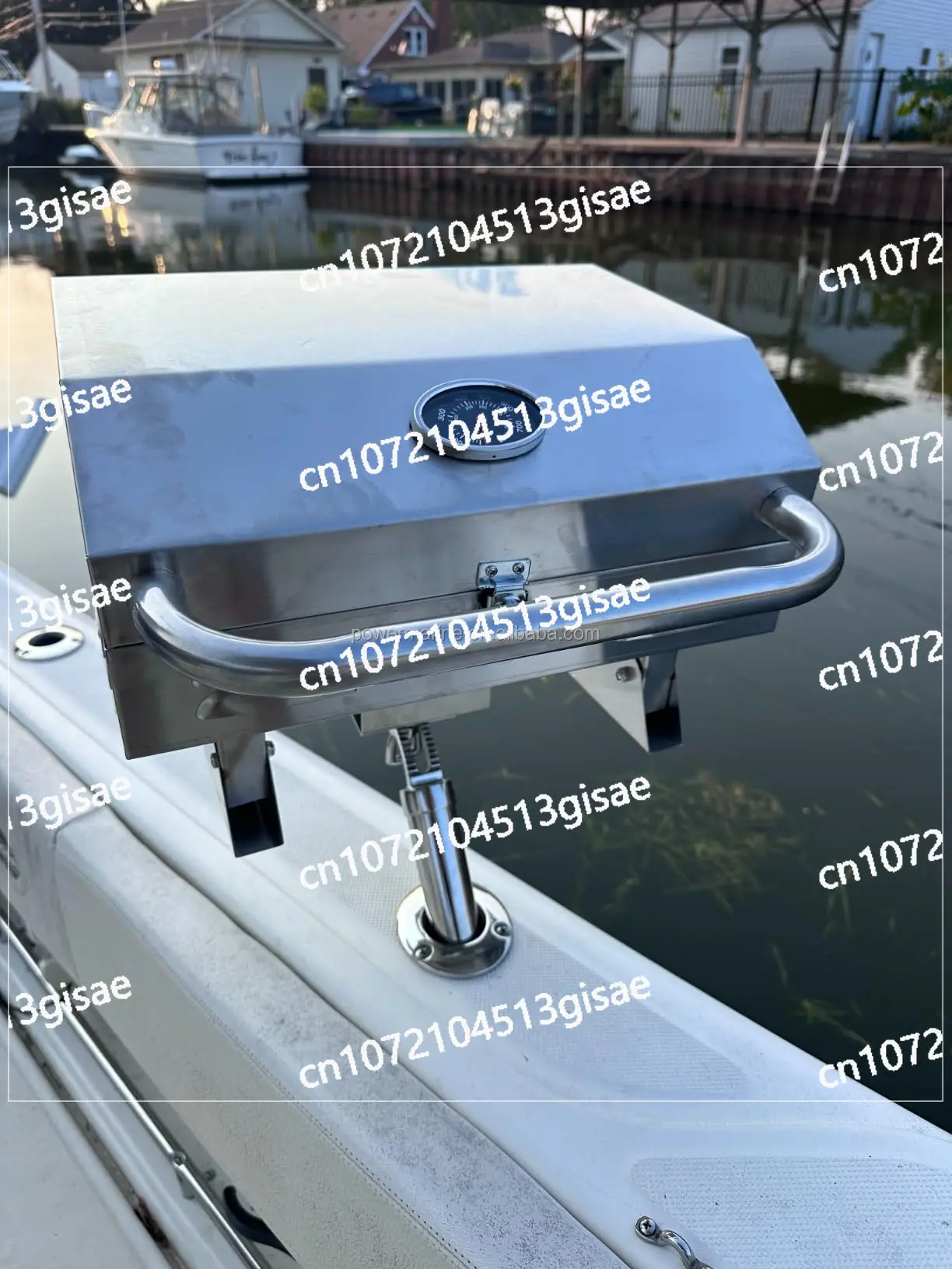 

Stainless Steel Portable Multi-function Grill Set for Boats, Yachts and RVs