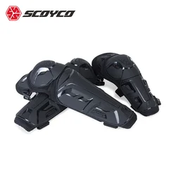 Lightweight Scoyco Motocross Motorcycle Knee Pads For Moto CE Protector TPU Shell Motorcyclist Knee pad Equipment For Men