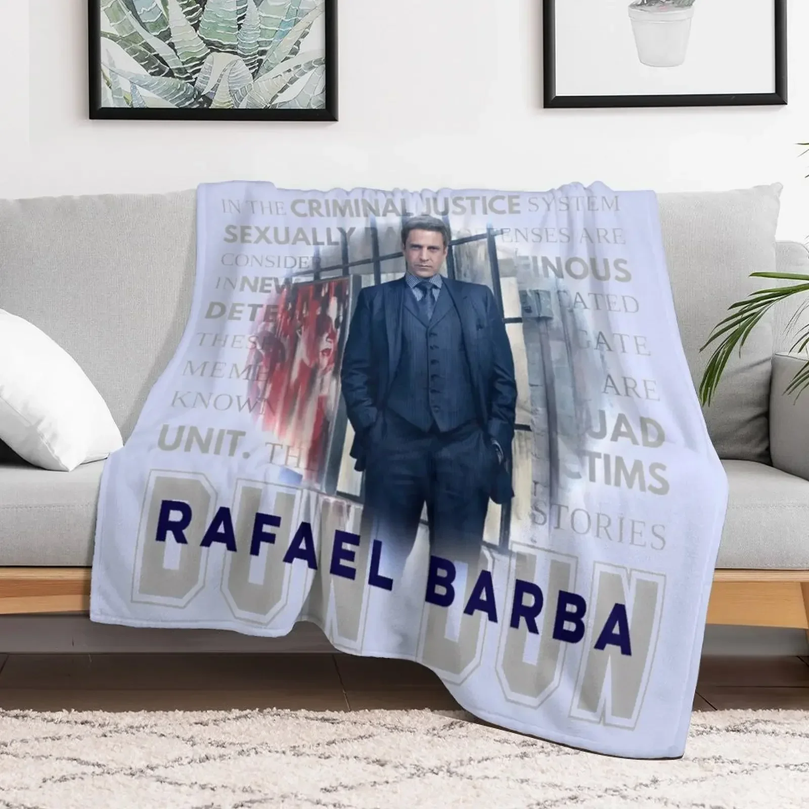 Rafael Barba Throw Blanket Weighted Softest christmas decoration Blankets