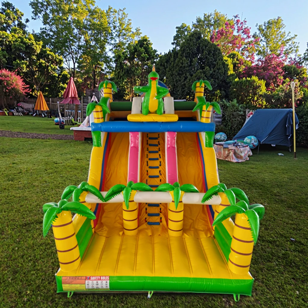 Inflatable Bouncy Castle Bouncer Castle Inflatable Jumper Blow up Bounce House Party Jump Bouncing Combo Slide for Kids