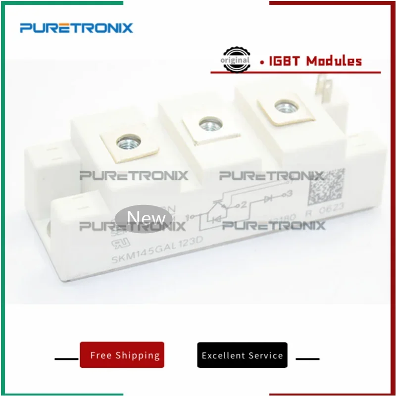 SKM145GAL123D SKM145GAR123D SKM145GAR124D SKM150GAL12V SKM150GAL12T4 SKM195GAL123D جديد الأصلي الطاقة وحدة