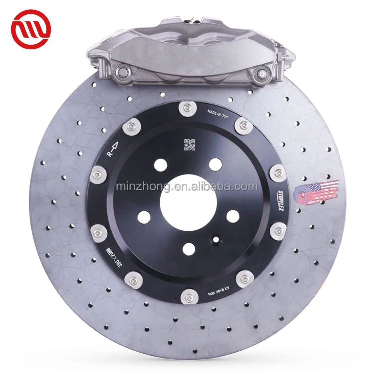 TTSport High Performance Front Carbon Ceramic Brake Disc 390*36mm 410*40mm Brake Rotor Kits for Audi RS3 RS4 RS5 RS6 R8 Q5 Q7 Q8
