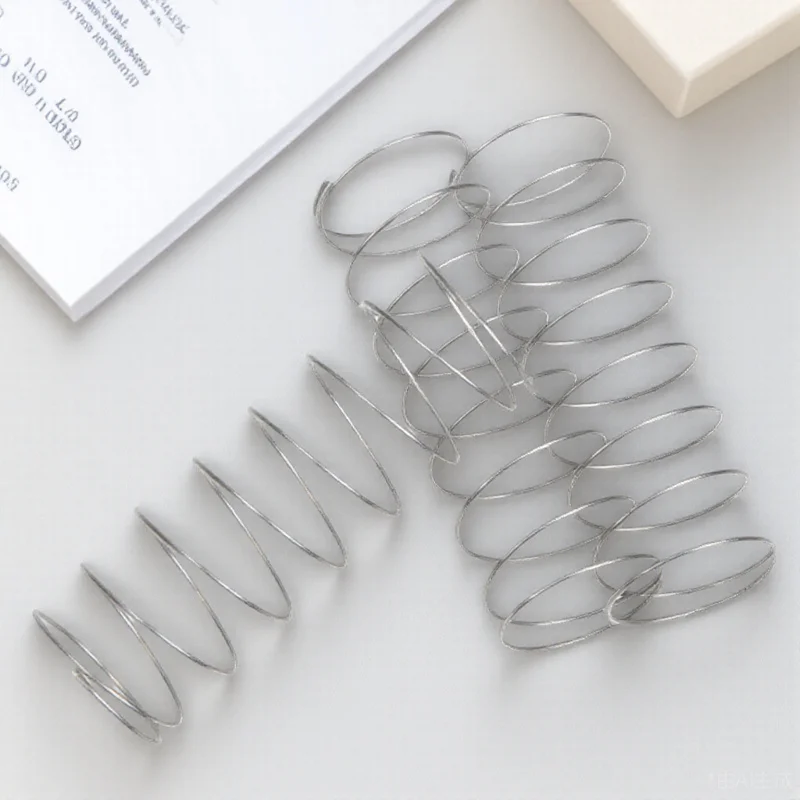 

3 Pcs Guitar Piston Button Spring Trumpet Finger Buttons Stainless Steel Accessories Springs