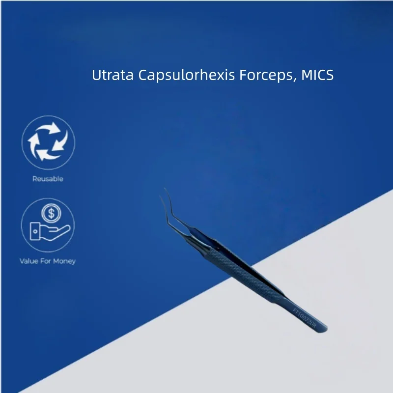 เครื่องมือจักษุวิทยา Utrata Capsulorhexis Forceps, MICS
