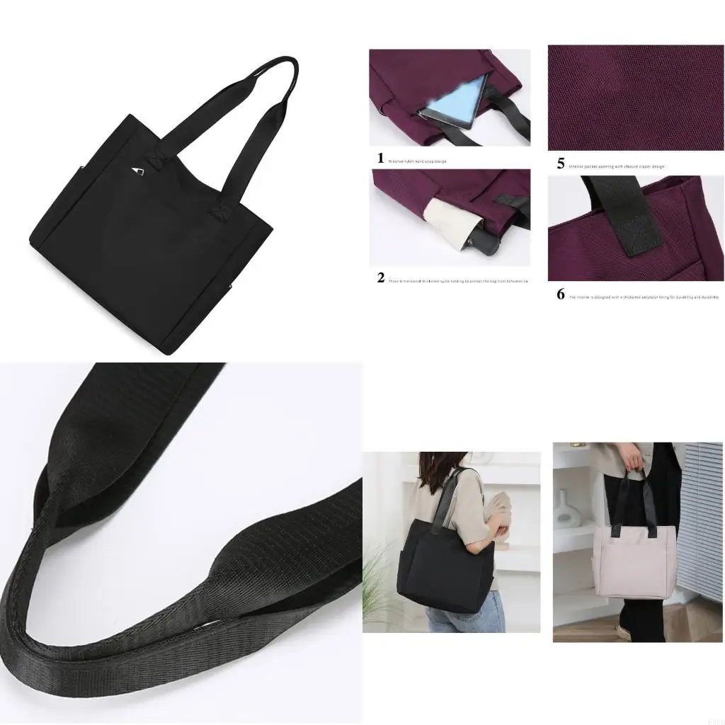 

Модная сумка через плечо, легкие нейлоновые организационные карманы