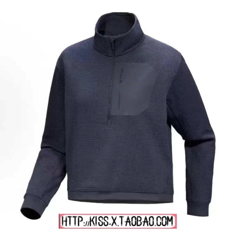 2026 Autumn Ladies Outdoor Half-Zip Neck Thermal Breathable Hoodie Women's Straight Cut Comfortable Soft Material Sweatshirt