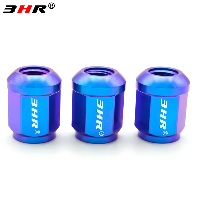 HRMin  Gr5 Titanium Nut M10x27 wheel Nuts for  Motorcycle wheel  5PS