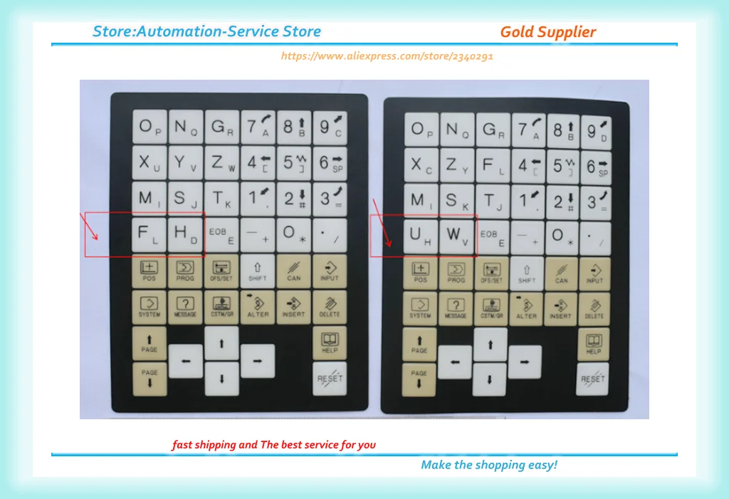 Button Film A98L-0005-0298#M A98L-0005-0298#T A02B-0309-K710 T Film Mask A02B-0309-K710/T *1pcs