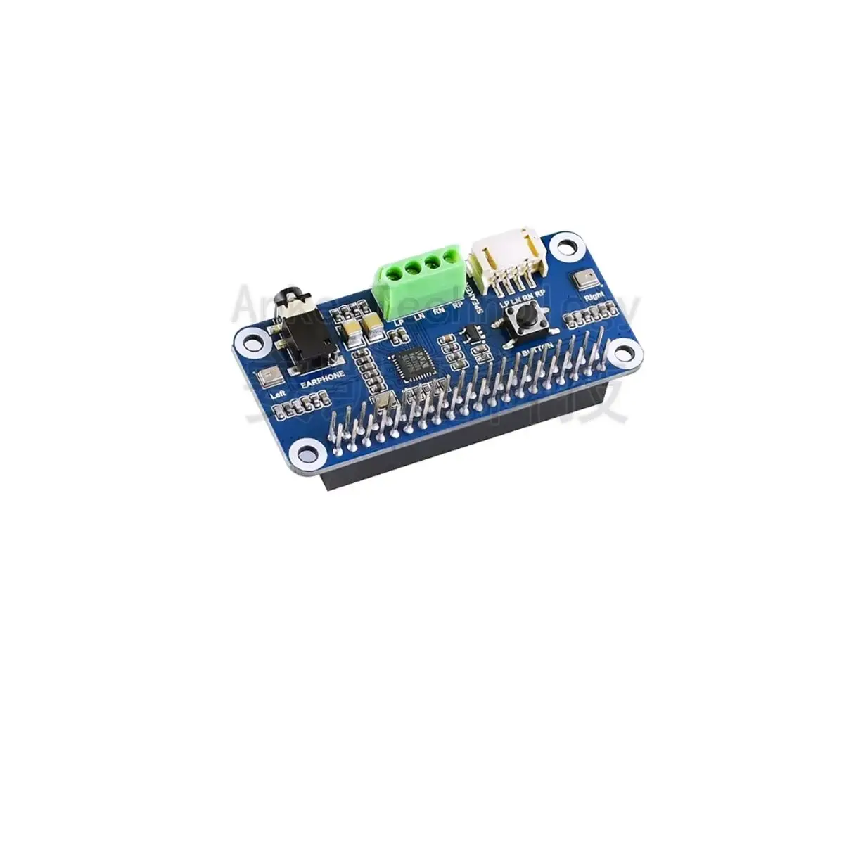 

Плата расширения для микрофона и динамика Raspberry Pi 5, аудиоадаптер Digua Robot RDK X5 WM8960