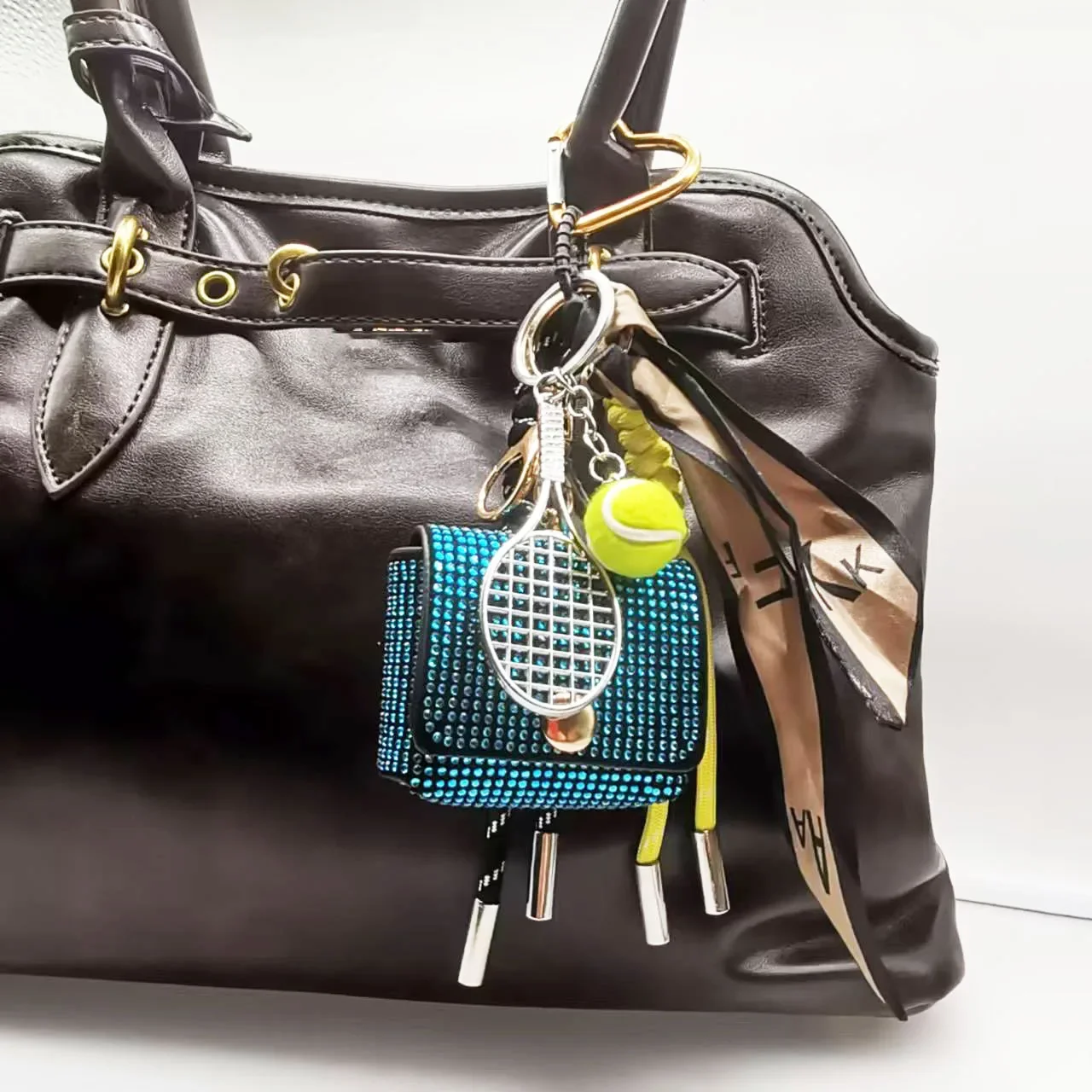 Ita Bag Accessories Bag Chain Tennis Pendant for longchamp Bag Women Handbag Purse Keychain Man Backpack Wallet Decoration