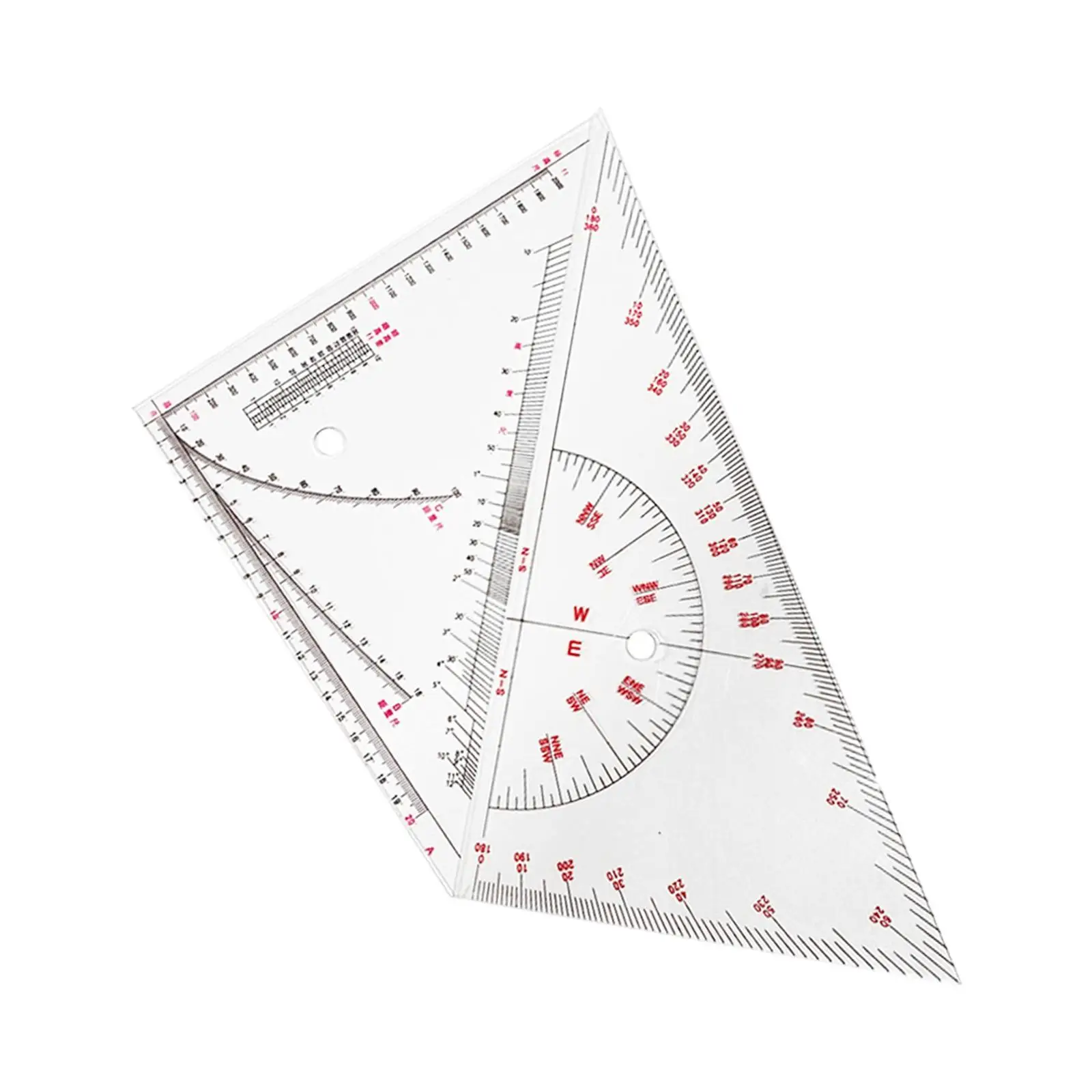 2x Triangle Ruler Square Protractor Triangle Square Ruler Measuring Tool for Carpentry Artists Engineer Teacher Teaching