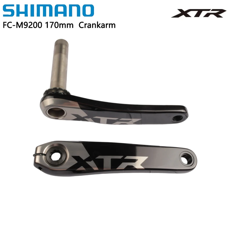 SHIMANO XTR FC-M9200 Kurbelarm 12-Gang für MTB Mountainbike Q-Factor 55mm Kettenlinie Fahrradteil Original – Detail 1