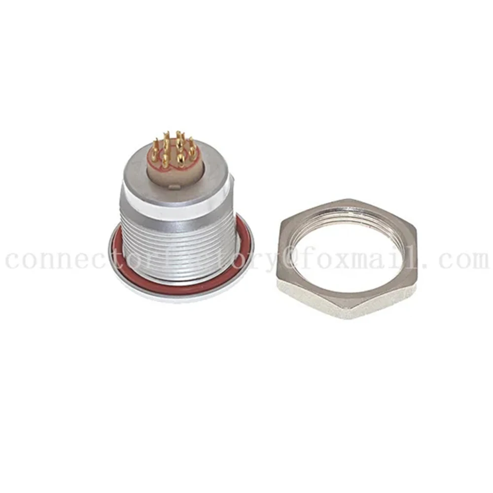 Compatible FGG EGG 4K 4 6 7 10 12 20 24 30 40 48 Pin Waterproof IP68 Push-pull Self-locking Male Plug Female Socket Connector