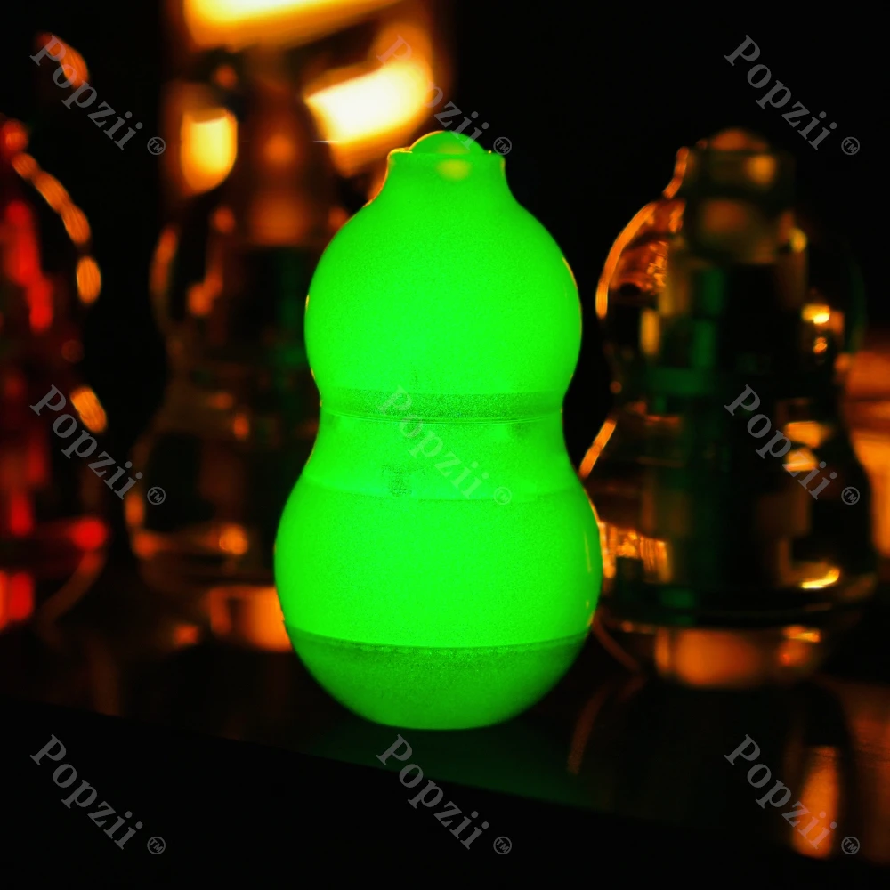 HALOOPLAYER EDC Luminous Gourd Fidget Spinner Haptic Coin Mechanical Ratchet Coin Office Stress Relief Gadgets Anxiety Toys