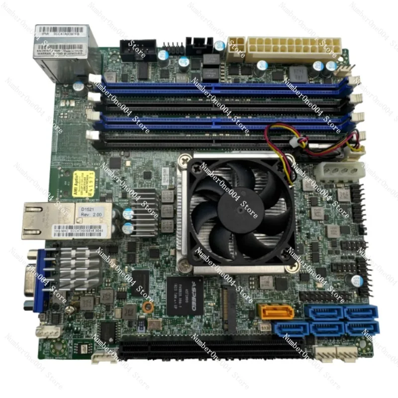 

Supermicro X10SDV-4C-TLN2F Main Board Is Suitable for NAS Synology ITX Server Virtual Machine (second-hand Disassembly)