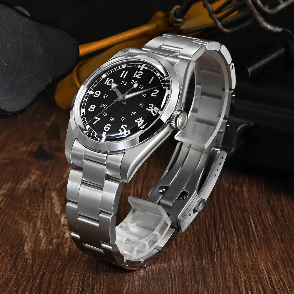 San Martin Limited Edition Classic Men 39m Watch SN020 V2 NH35 Automatic Mechanical Watches Luxury Sapphire Luminous Waterproof