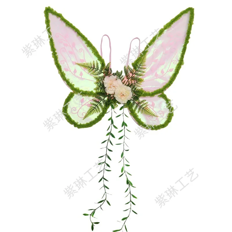 Holiday Party Costume Butterfly Wings Back Accessory for Children Fairy Decorative Wings