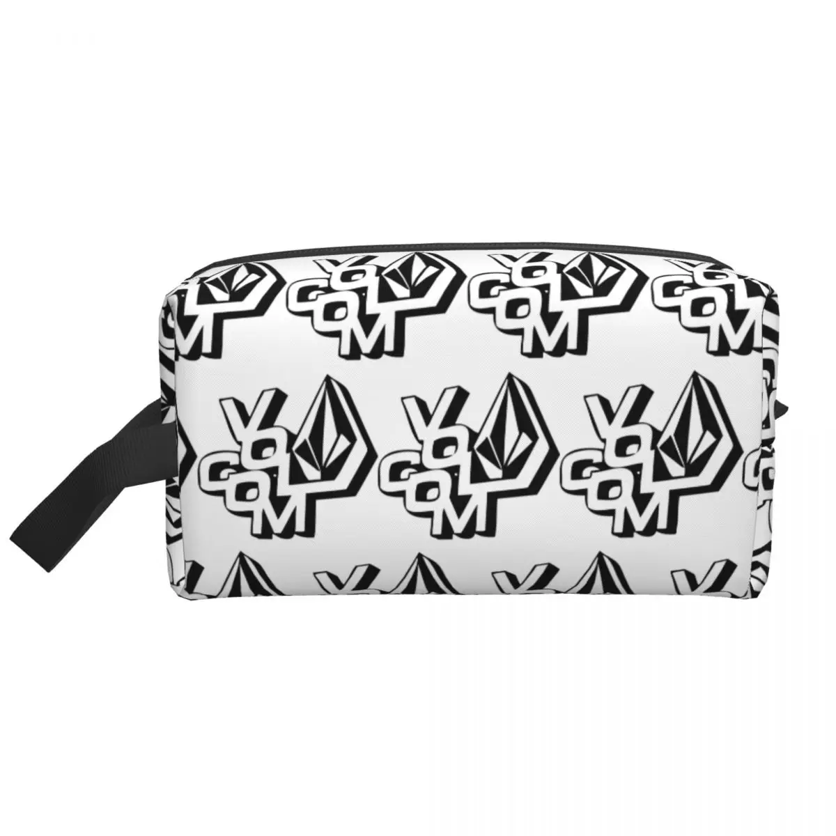 Volcoms Logo Makeup Bag for Women Travel Cosmetic Organizer Cute Storage Toiletry Bags