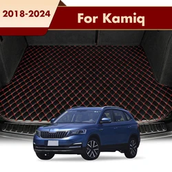 Car Trunk Mats Fit For Skoda Kamiq 2024 2023 2022 2021 2020 2019 2018 Rear Trunk Tray Liner Cargo Pads Accessories Products