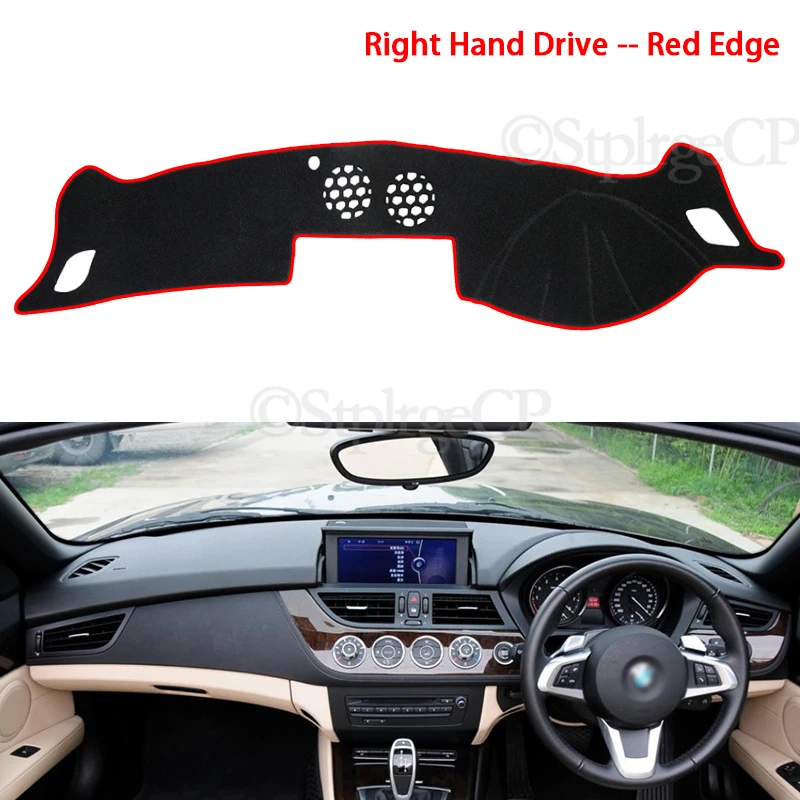 Dashboard Cover Pad Sunshade Dashmat Carpet Protect Accessories 2006 2008 2009 2010 for BMW Z4 E85 E89 2003~2016 Anti-Slip Mat