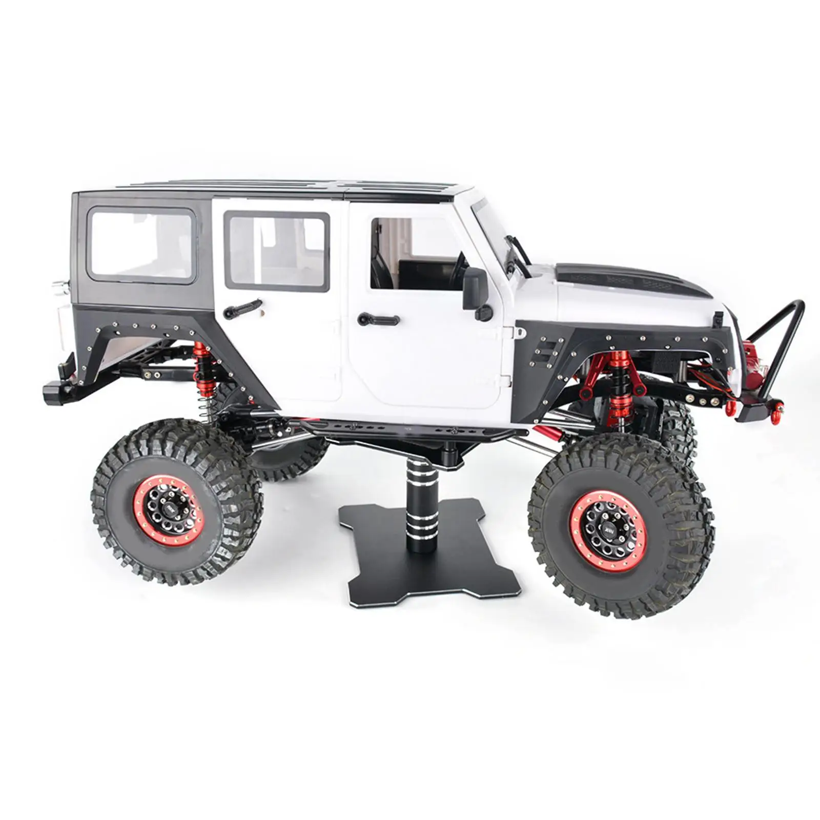 

RC Car Work Stand Display Rack, Maintenance Stand Repair Workstation for Models Cars Crawler