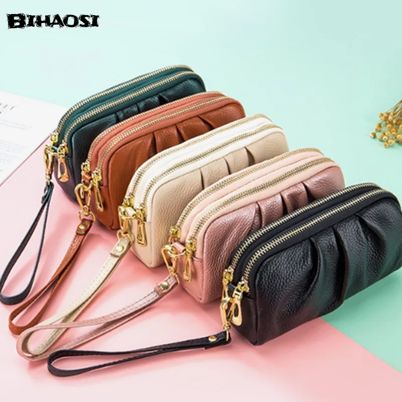 Leather Handbag Women\'s Diagonal Bag Crocodile Wallet Large Capacity Mobile Phone Bag Women\'s Leather Bag Wallet Wholesale