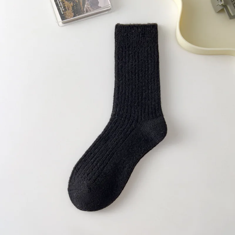 4Pair/Lot Girls Socks Solid Color Stealth Candy Lovely Design for Children Students Teenagers Spring Autumn Winter