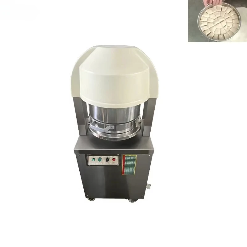 Commercial Stainless Steel 304 Electric Dough Divider/Cutter Machine Energy Saving Mode for Pizza Bread Dough Industrial Bakery