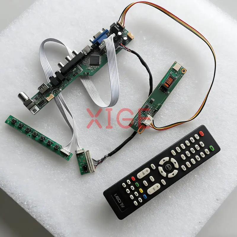 

Для QD15TL02 QD15TL01 QD15TL04 QD15TL03 матричный контроллер плата привода DIY Kit 1280*800 1CCFL 1280x800 HDMI + VGA + AV + USB LVDS-30Pin