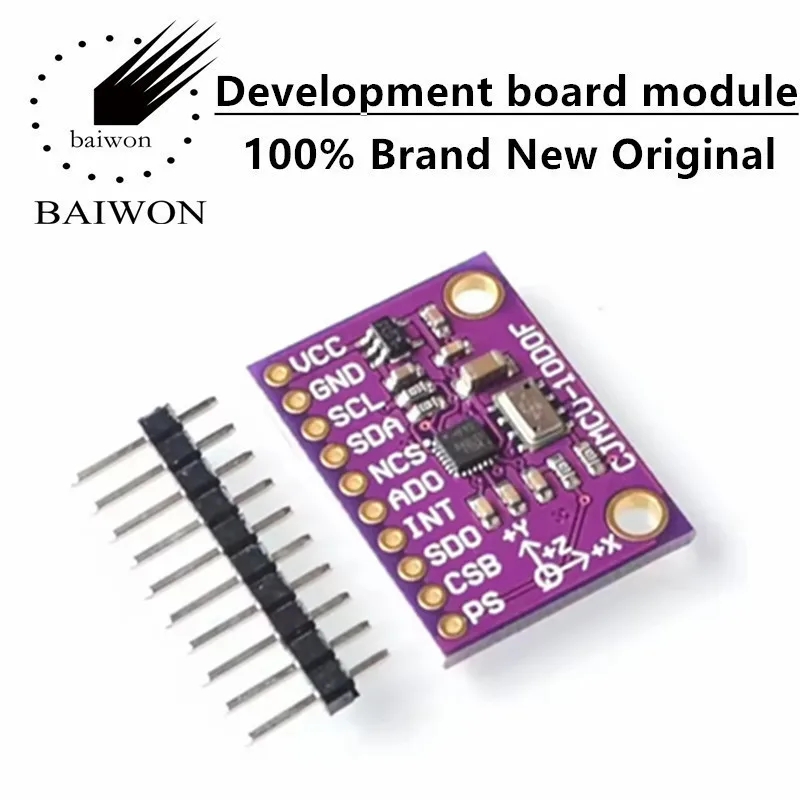 

MCU-117 MPU9250/MS5611 высокоточный 9-осевой модуль положения 10DOF SPI/IC-связь