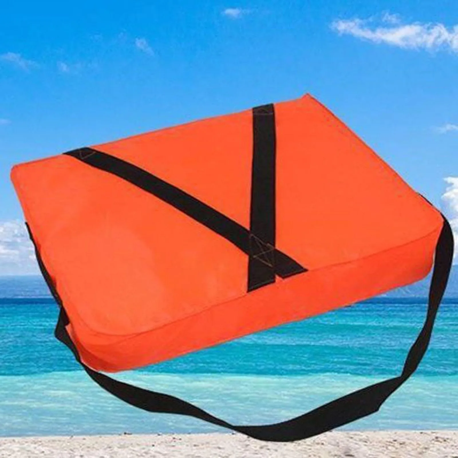 Emergency Marine Flotation Cushion Throw Boat Cushion Adults High Buoyancy Portable Comfortable for Swim Throwable Foam Cushion