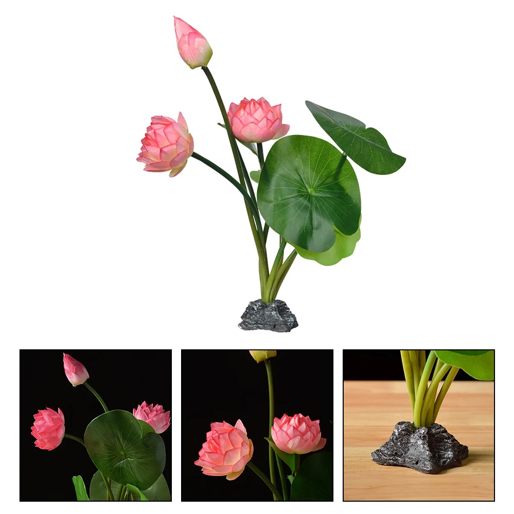 

Lotus Flower Decoration Sushi Plate Flower Decoration Sashimi Plate Decor Artificial Floral For Japanese Restaurant Food
