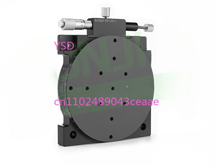 

Поворотный направляющий стол по оси R (платформа с точной регулировкой ручной работы, индексирующая пластина смещения угла, модели RSP40/60/80/)