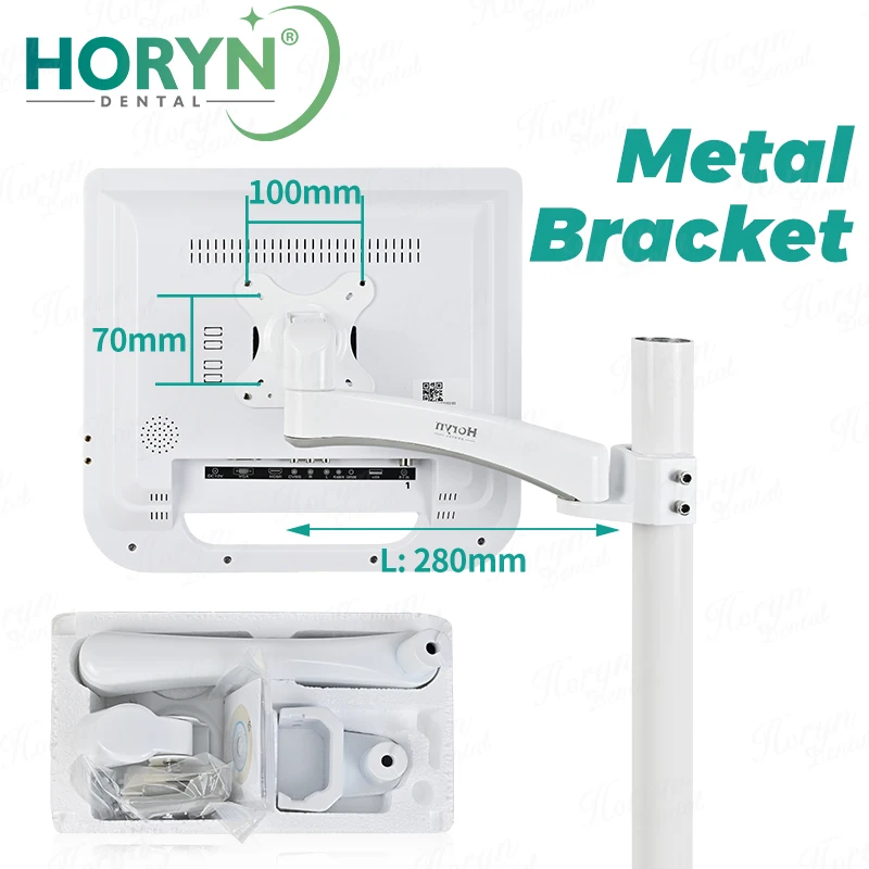 Fotel dentystyczny Duży uchwyt LCD Kamera wewnątrzustna Monitor Wspornik endoskopowy Wydłużone obrotowe ramię montażowe Rama dentystyczna