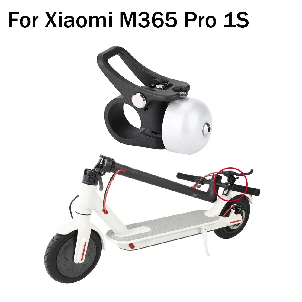 

10PCS Aluminum Alloy Bell Horn Ring With Quick Release Mount For Xiaomi M365 Pro 1S Electric Scooter Safety Warning Alarm Parts